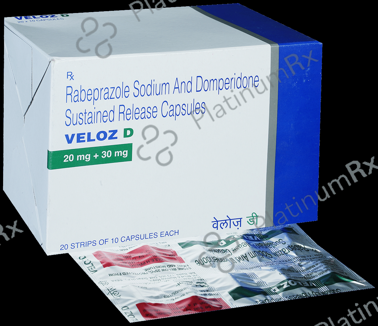 Veloz D 30/20mg Capsule SR 10s