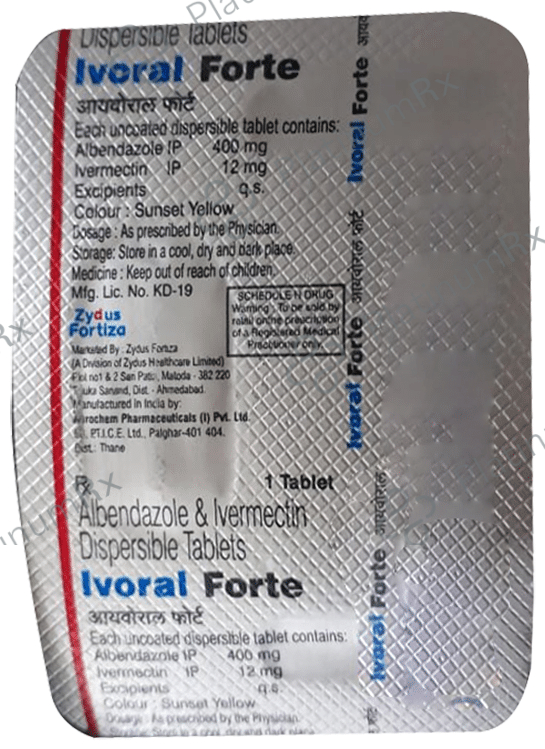 Ivoral Forte 12/400mg Tablet 1s