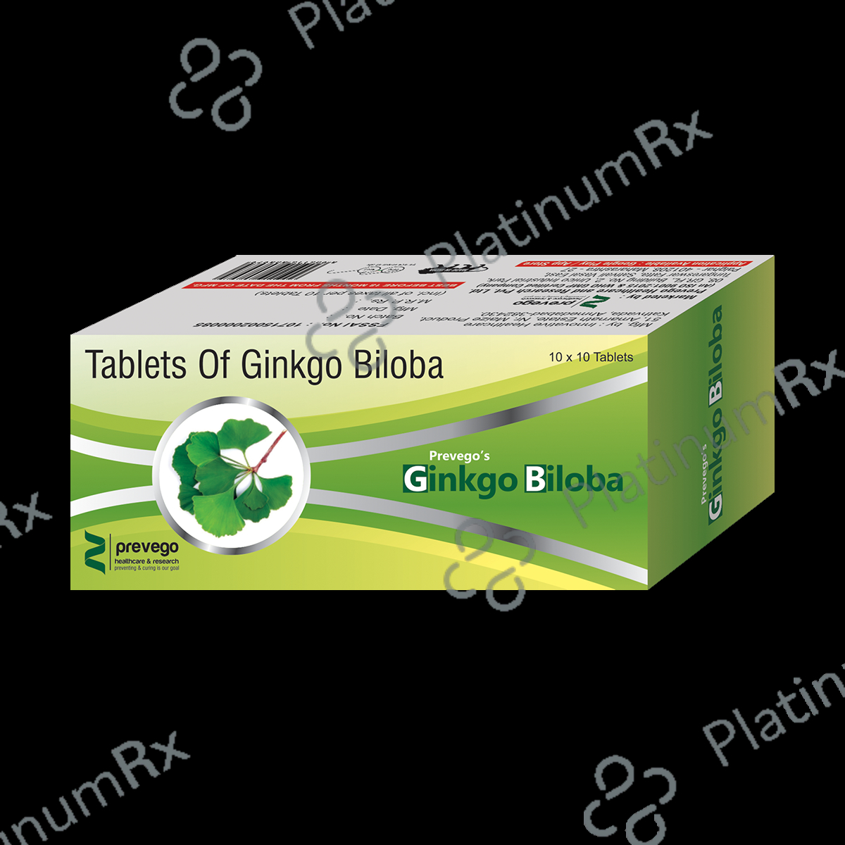 Prevegos Ginkgo Biloba 40mg Tablet 10s