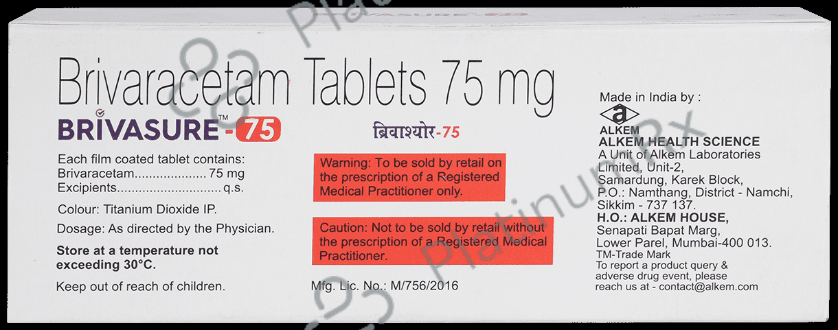 Brivasure 75mg Tablet 10s