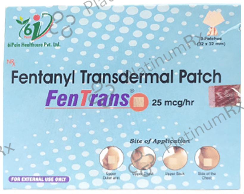Fentrans 25mcg Transdermal Patch