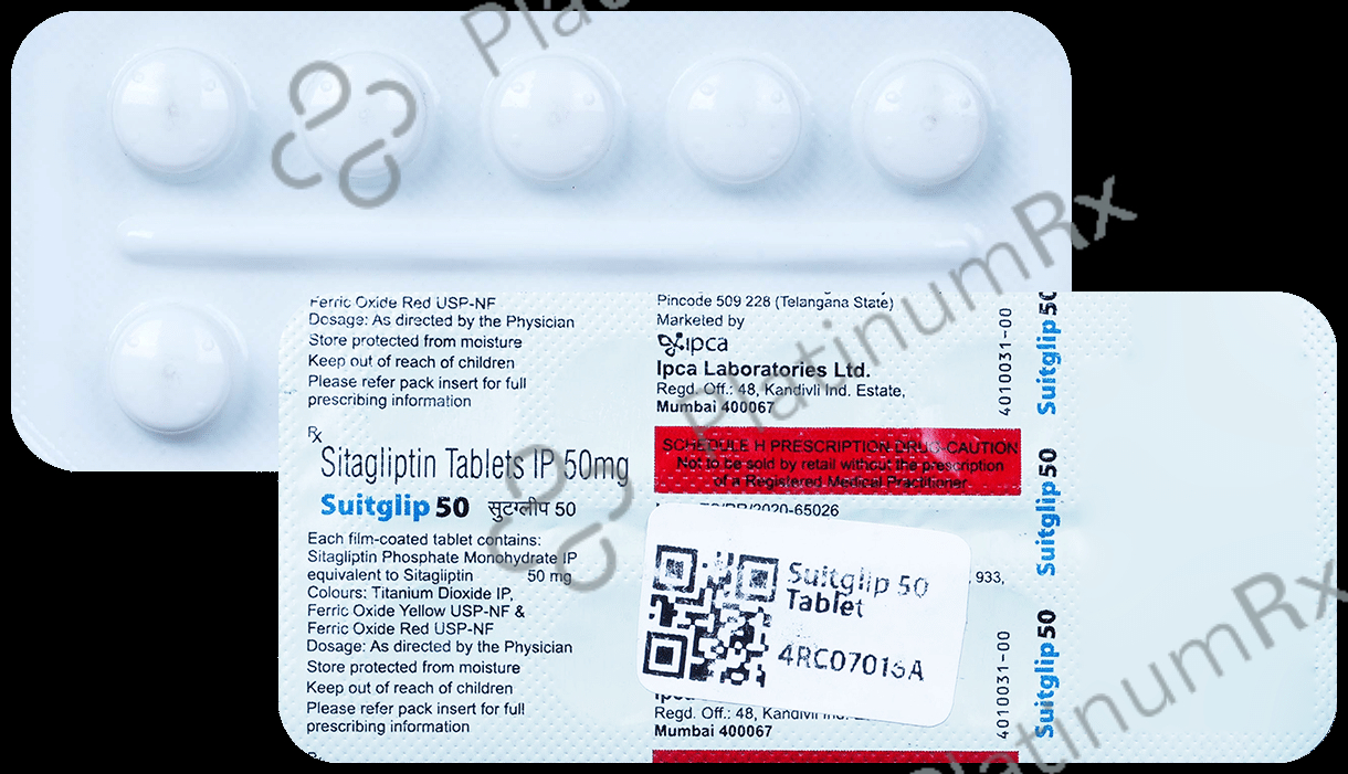 Suitglip 50mg Tablet 10s