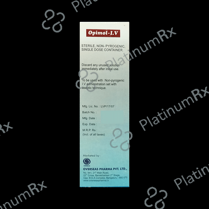 Opimol I.V Infusion