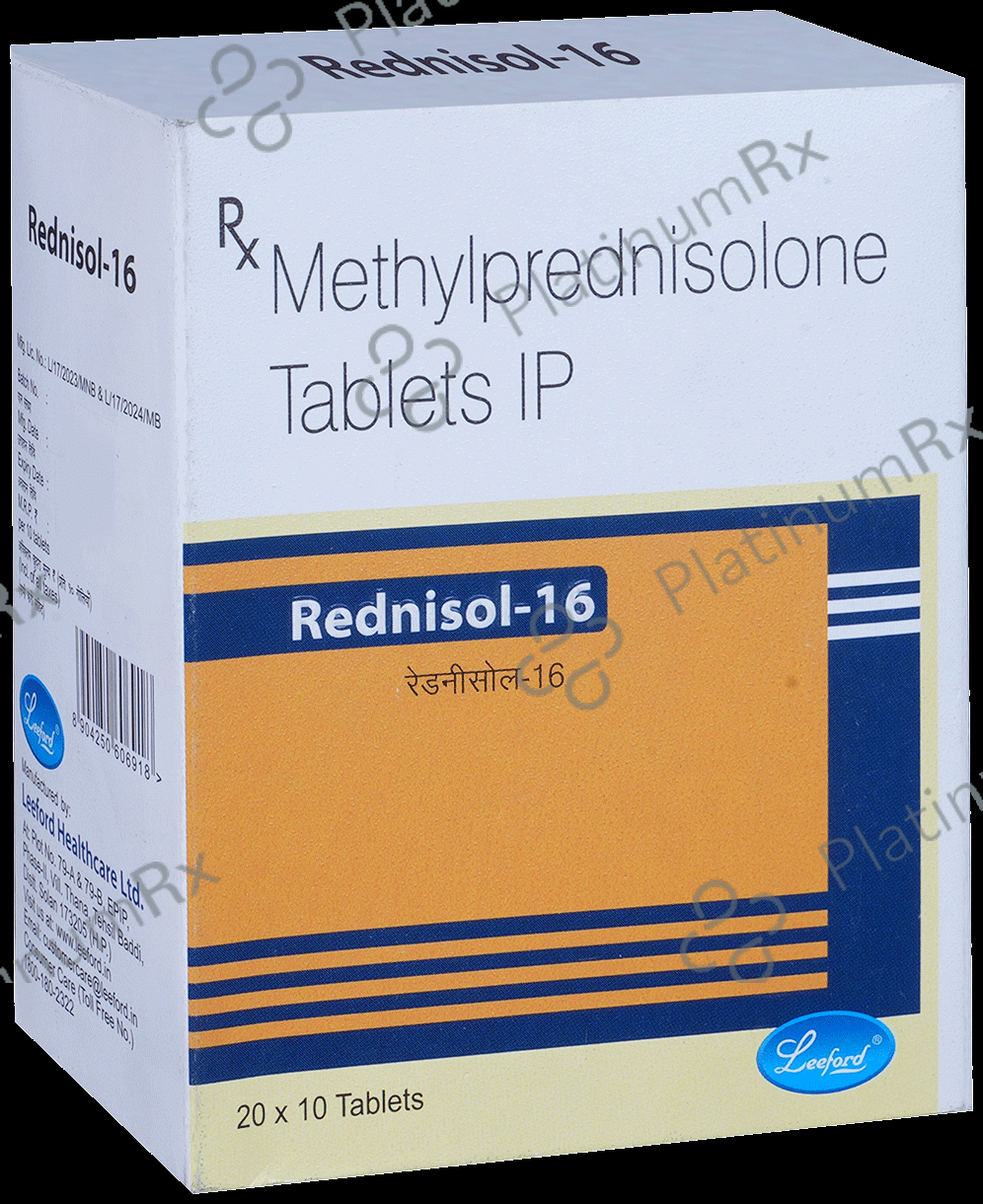 Rednisol 16mg Tablet 10s