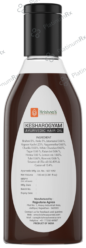Krishna's Kesharogyam Hair Oil