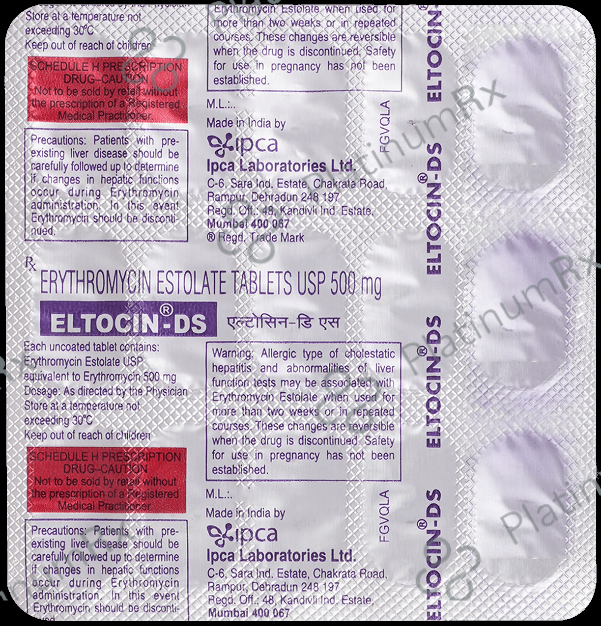Eltocin 250mg Tablet 15s