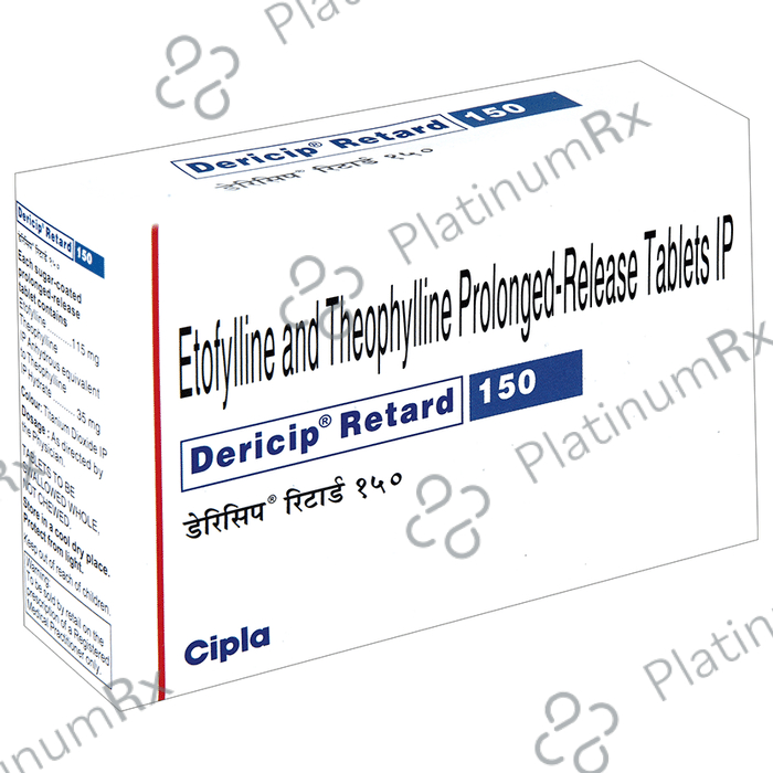 Dericip 150mg Retard PR Tablet 10s