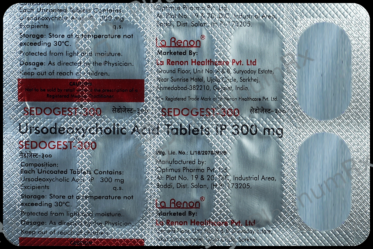 Sedogest 300mg Tablet 10s