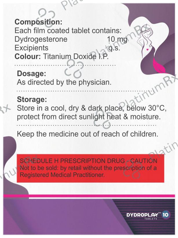 Dydroplay 10 Tablet