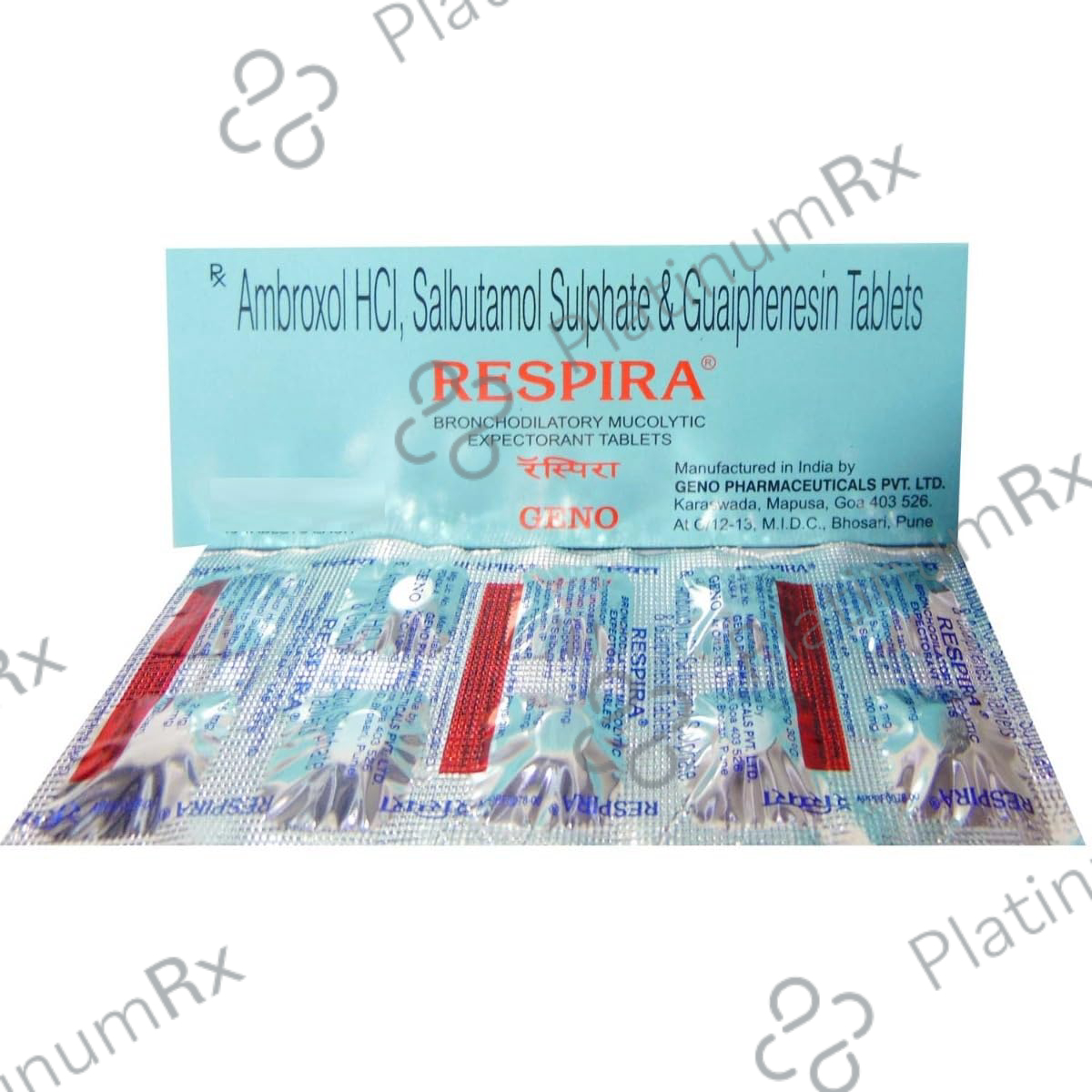 Respira 15/100/2mg Tablet 10s