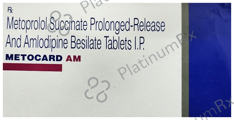 Metocard AM 5/50mg Tablet PR 10s