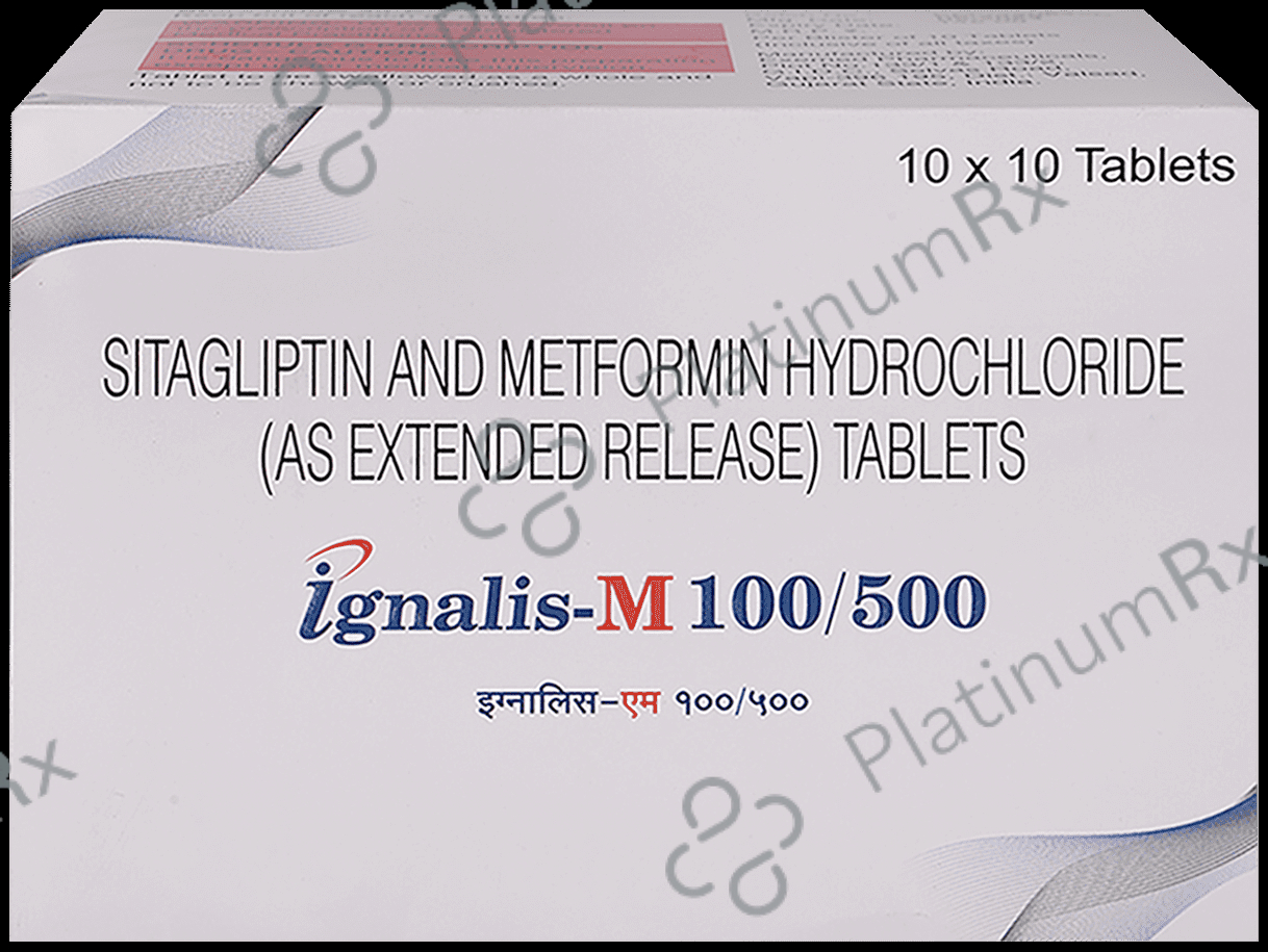 Ignalis M 100/500mg Tablet ER 10s
