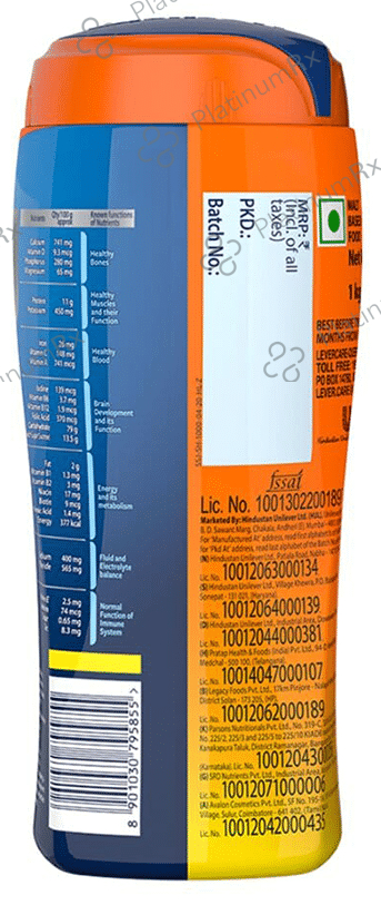 Horlicks Drink with Vitamin C, D & Zinc - For Bones & Metabolism - Flavour Classic Malt 1 kg