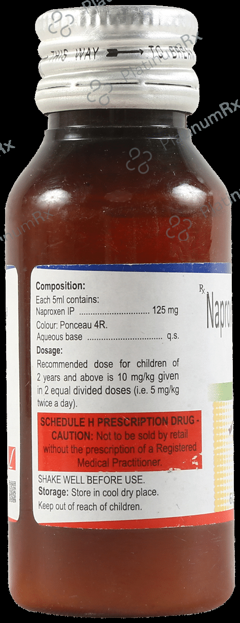 Naprosyn 125mg Oral Suspension 60ml