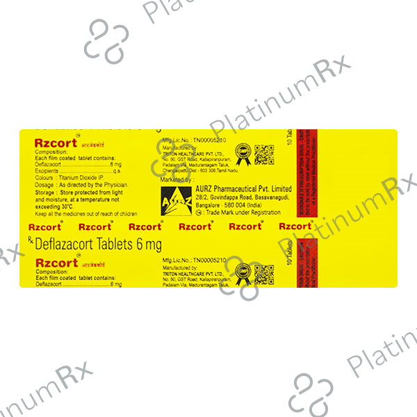 Rzcort 6mg Tablet 10s