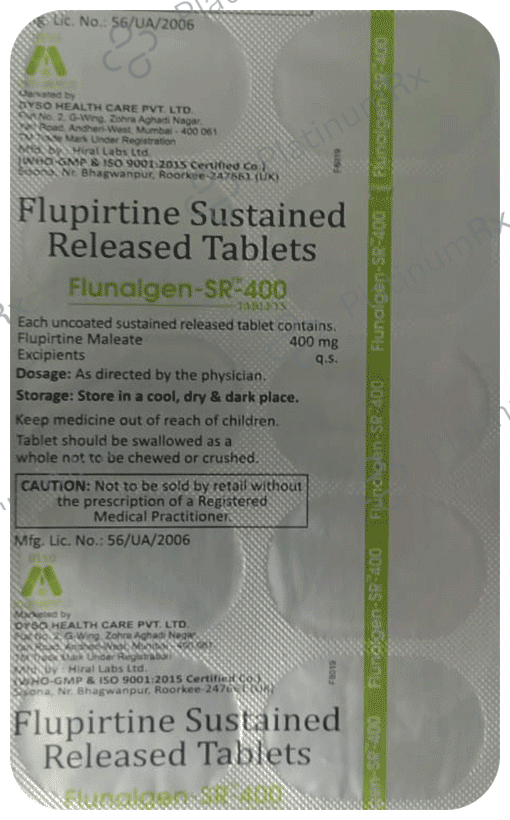 Flunalgen SR 400 Tablet