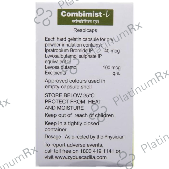Combimist L Respicap 30s