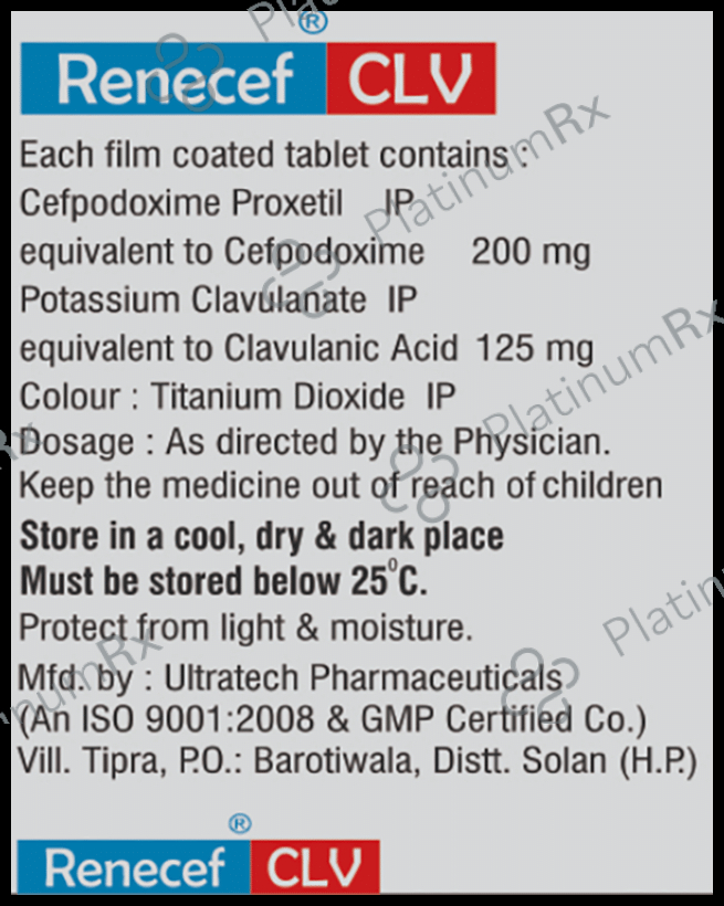 Renecef CLV Tablet