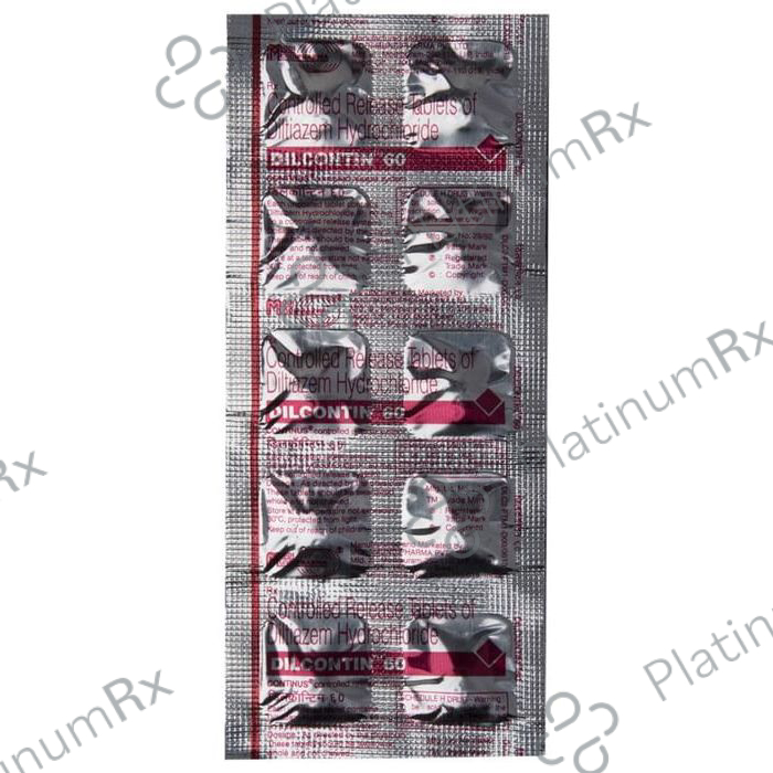 Dilcontin 60mg Tablet CR 10s