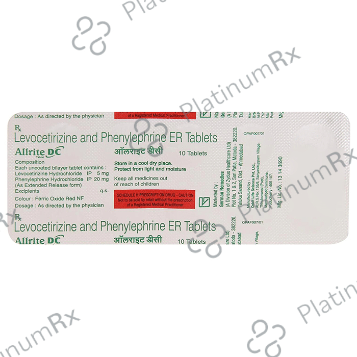 Allrite DC Tablet ER