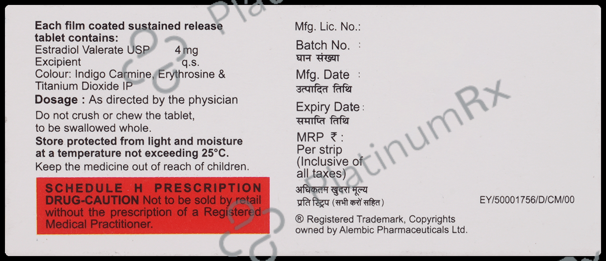 Cameron 4mg Tablet SR 10s