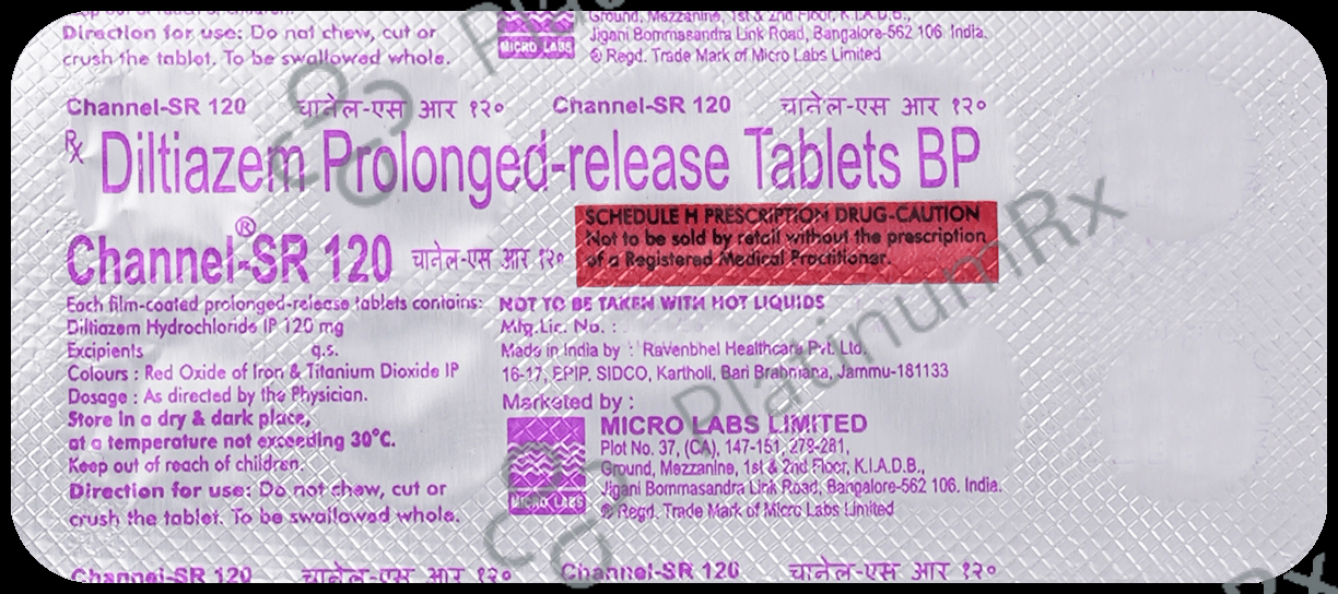 Channel-SR 120 Tablet