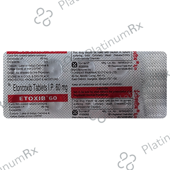 Etoxib 60 Tablet