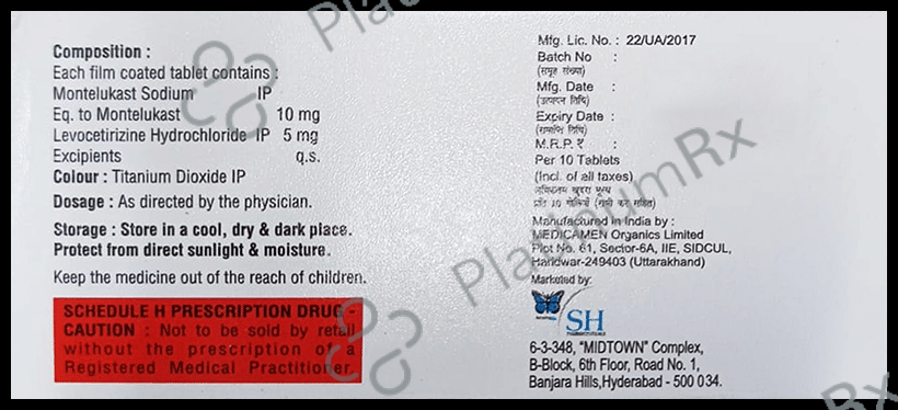 Alday Duo 5mg/10mg Tablet