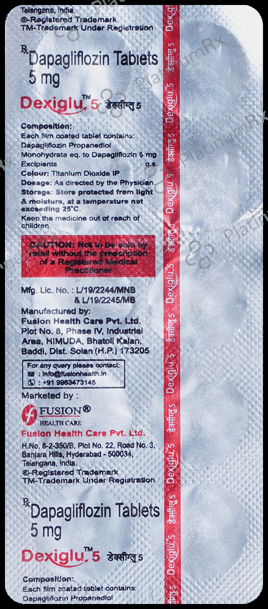 Dexiglu 5mg Tablet 10s