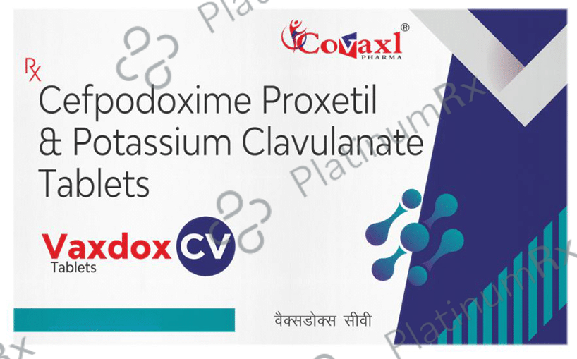 Vaxdox CV 200mg/125mg Tablet