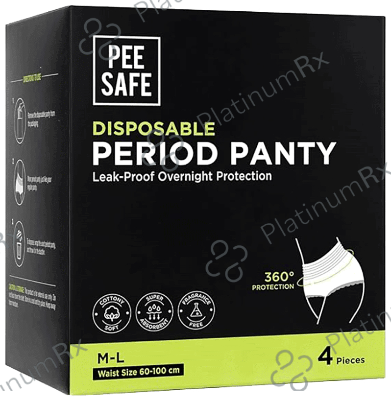 Pee Safe Disposable Period Panty M-L