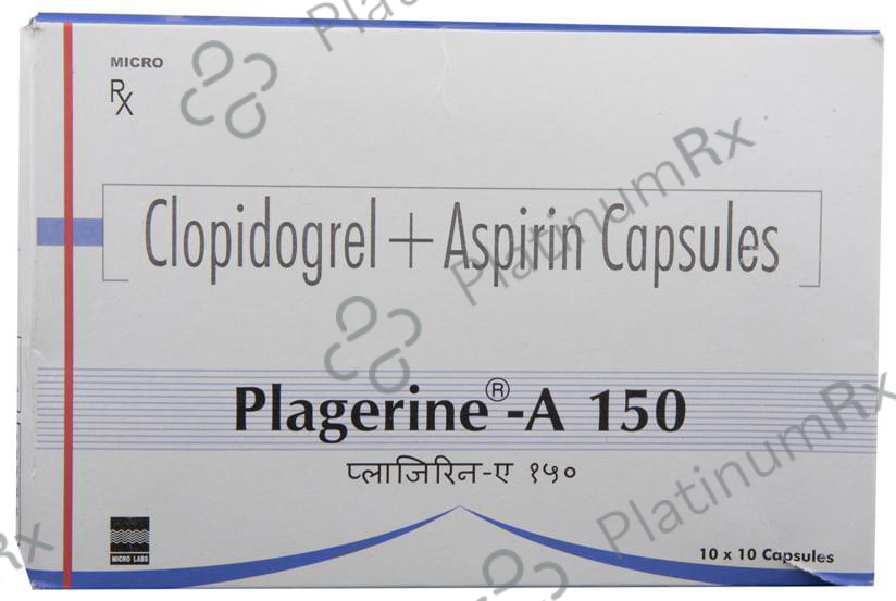 Plagerine A 150/75mg Capsule 10s