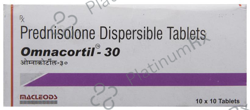 Omnacortil 30mg Tablet DT 10s