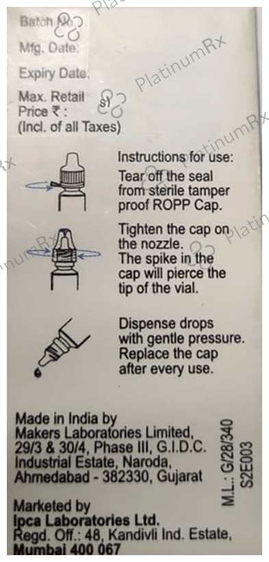 Moxisurge Eye Drop 5 Eye Drop