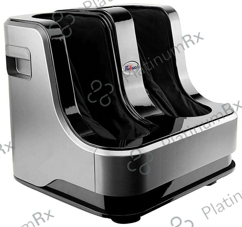 Dr Physio Shiatsu Electric Powerful Leg Foot and Calf Massager Machine Black