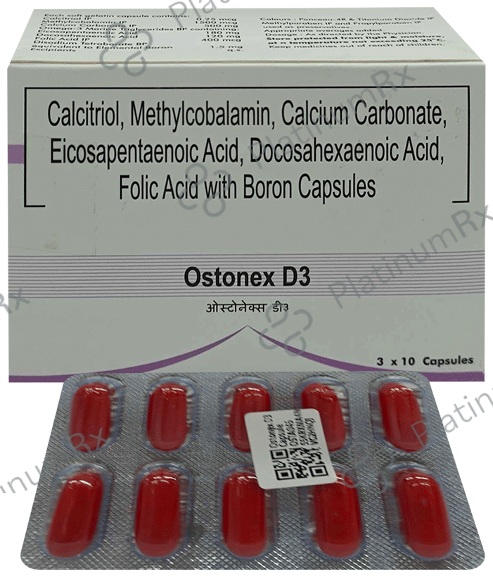 Ostonex D3 Capsule 10s
