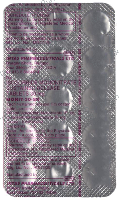 Monit SR 30mg Tablet 15s