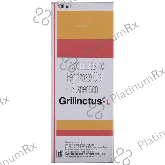 Grilinctus L 20mg Oral Suspension 100ml