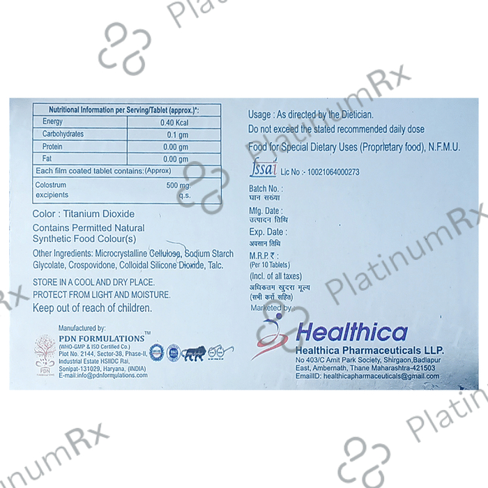 IG Fit 500mg Tablet