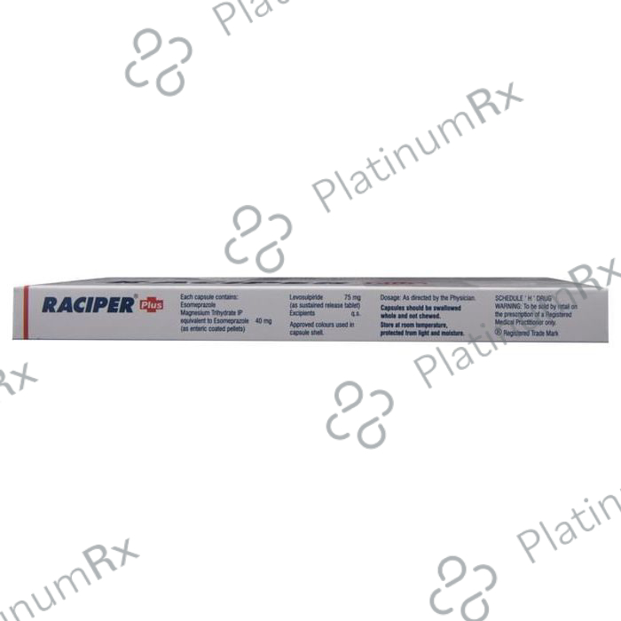 Raciper Plus 40/75mg Capsule SR 10s
