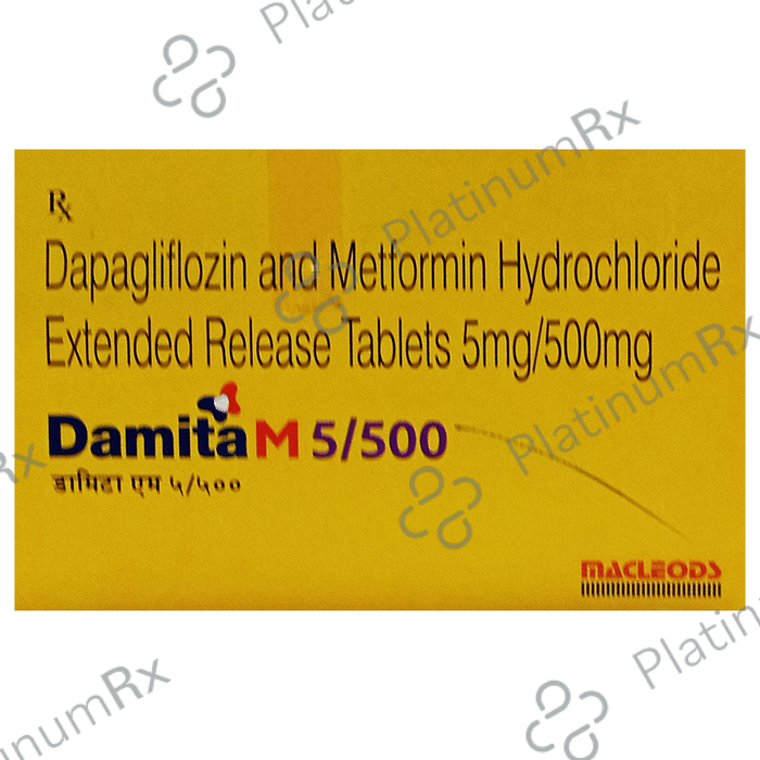 Damita M 5/500 Tablet ER