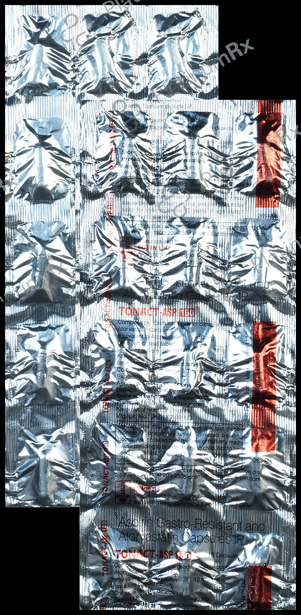 Tonact ASP 150/10mg Capsule 15s
