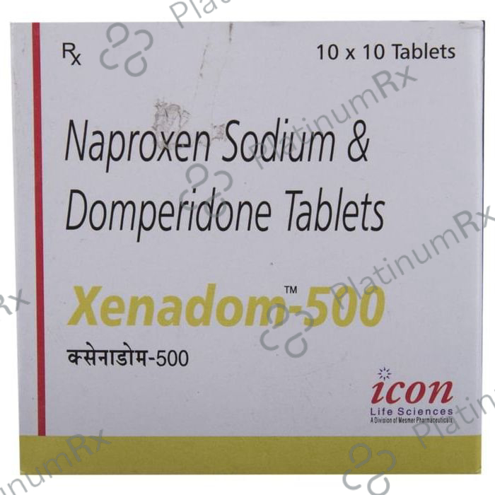 Xenadom 10/500mg Tablet 10s
