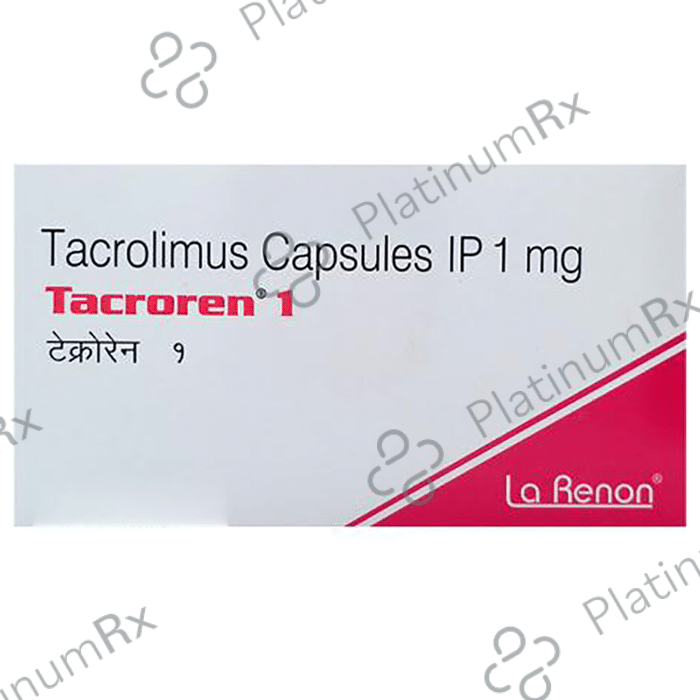 Tacroren 1mg Capsule 10s