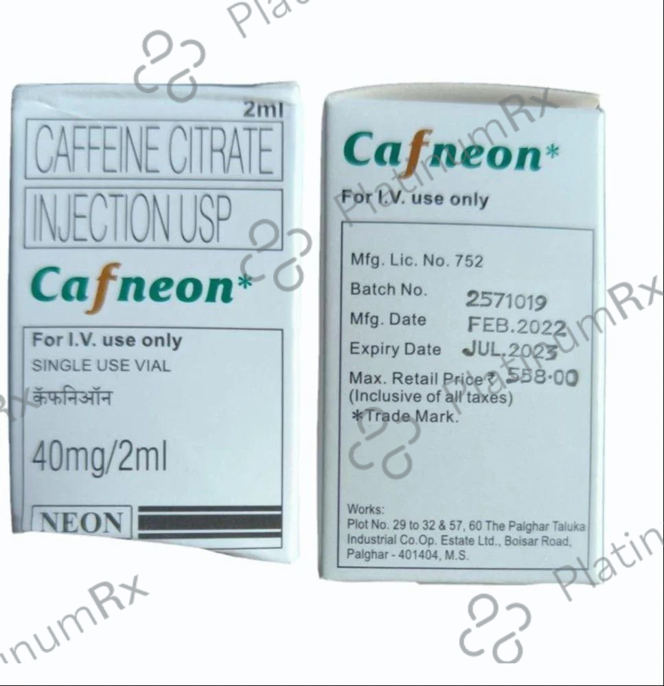 Cafneon 40mg Injection 2ml