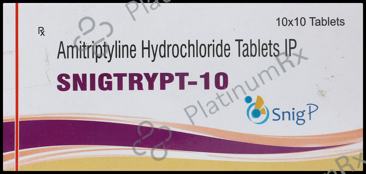 Snigtrypt 10mg Tablet 10s