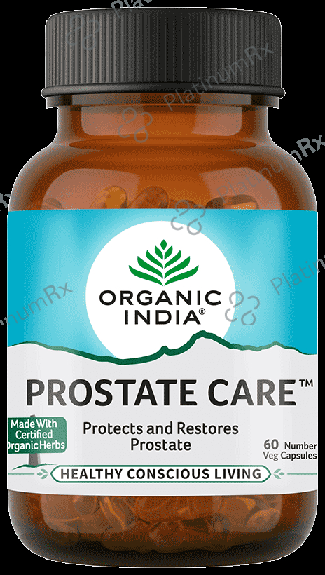 Organic India Prostate Care Veg Capsule