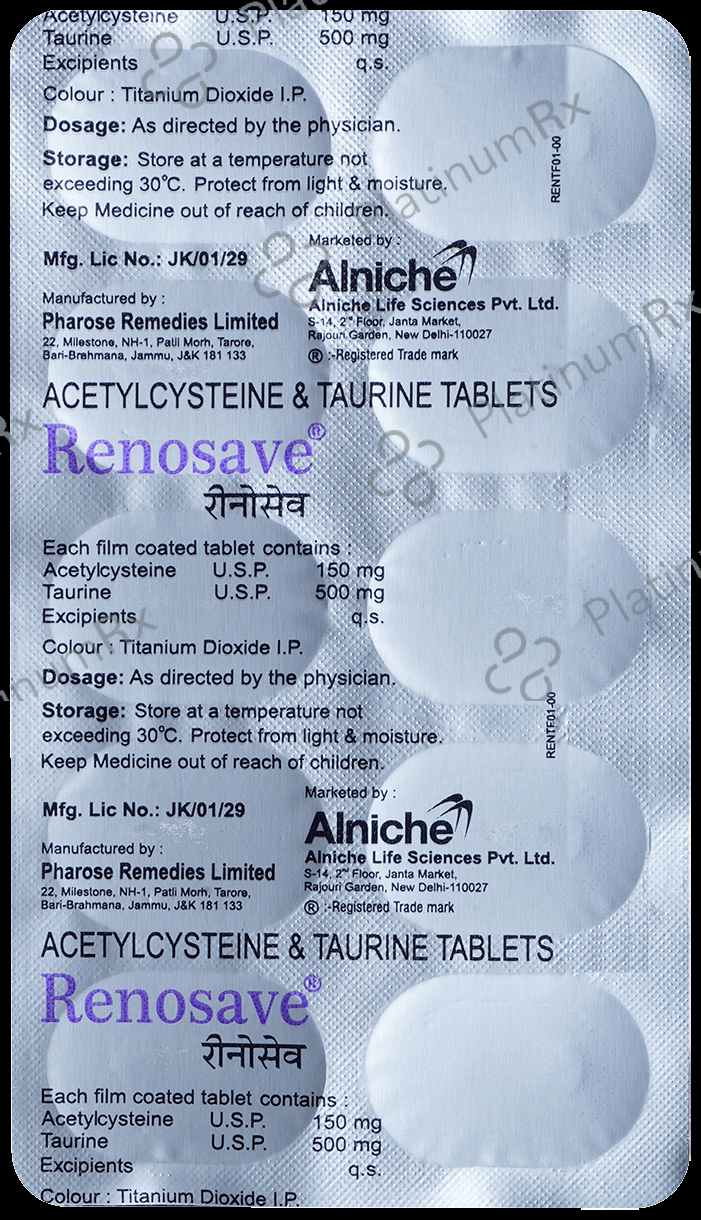 Renosave 150/500mg Tablet 10s
