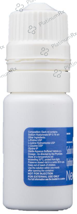 Nextane 0.1% Ophthalmic Solution 10ml