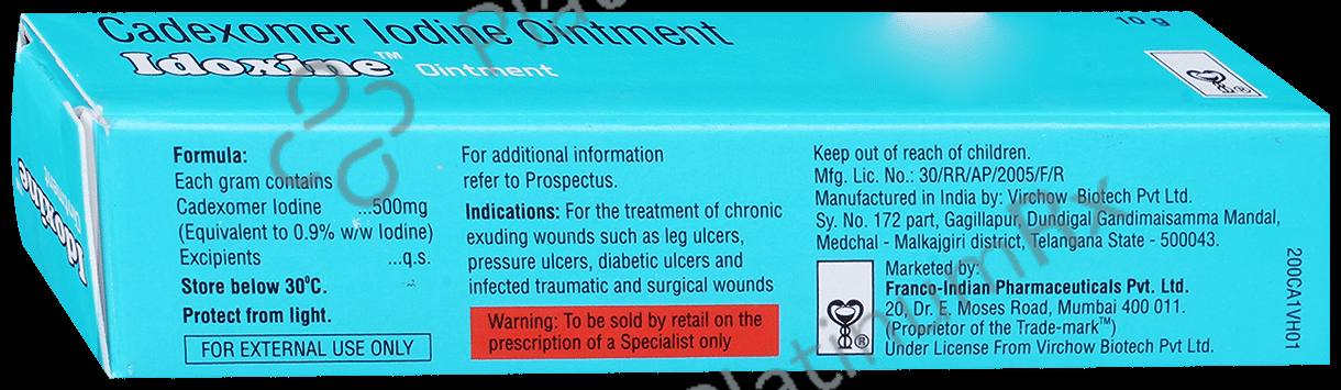 Idoxine 500mg Ointment 10gm